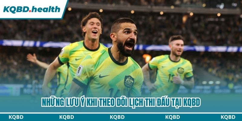 Lịch Thi Đấu Bóng Đá Mới Nhất – Theo Dõi Đầy Đủ Trên KQBD 25 Những lưu ý khi theo dõi lịch thi đấu KQBD