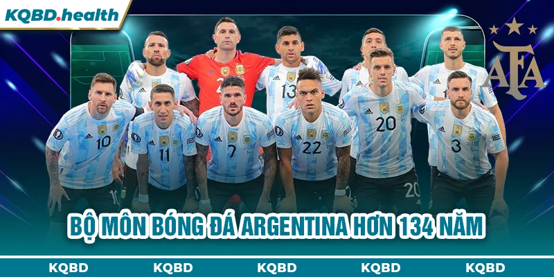 ARGENTINA 22 Bộ môn bóng đá Argentina hơn 134 năm