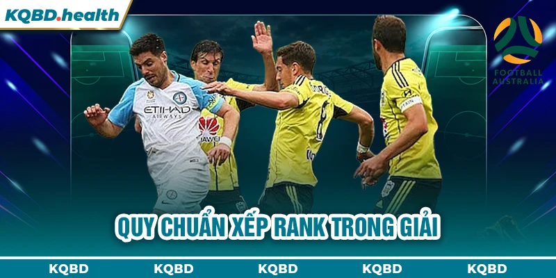 VĐQG Australia 23 Quy chuẩn xếp rank trong giải