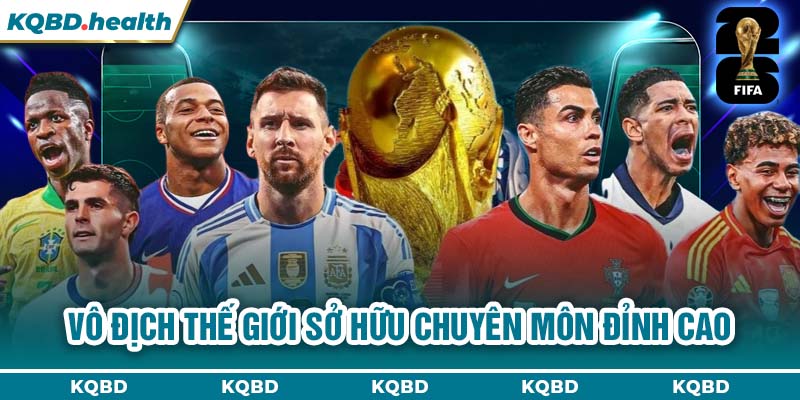 Vô Địch Thế Giới 23 Vô địch Thế Giới sở hữu chuyên môn đỉnh cao